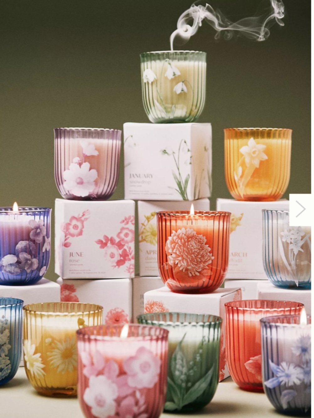 NEW Anthropologie September Birth Month Candle